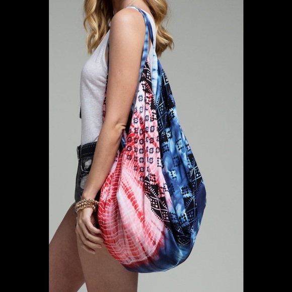 Ruggine Handbags - Multi colored and print fine cotton boho bag.